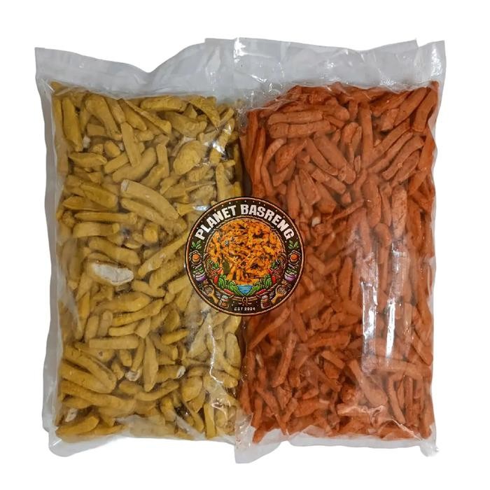 

Basreng Paket Bundling 1kg Balado dan Jagung 500gr + 500gr - Cemilan Murah Meriah - Pedas, Manis