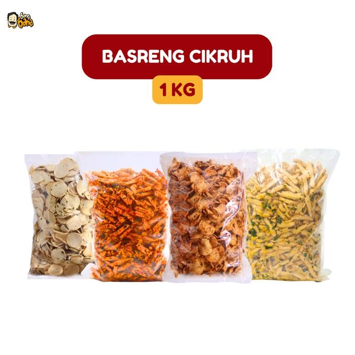 

Basreng Stik Cikruh Pedas Daun Jeruk 1Kg Snack Food Goreng Cemilan Makanan