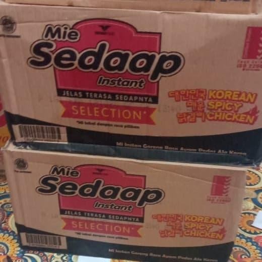 

MIE SEDAAP KOREAN SPICY 1 DUS 40PCS MI SEDAP KOREAN SPICY MI INSTAN