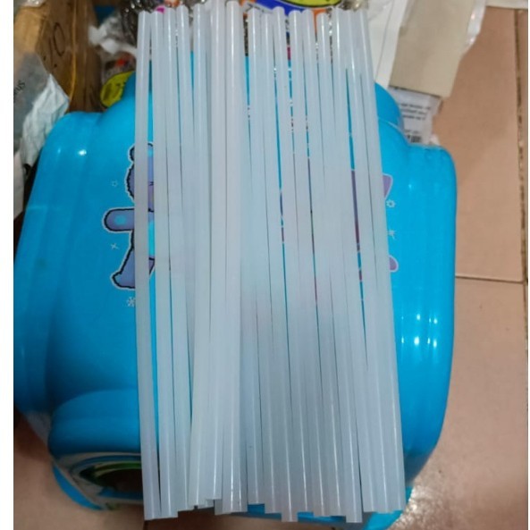(Allthebest) (1 KG) Lem Bakar Kecil/ Lem Tembak/ Lem bakar Panjang/ Lem Lilin Panjang