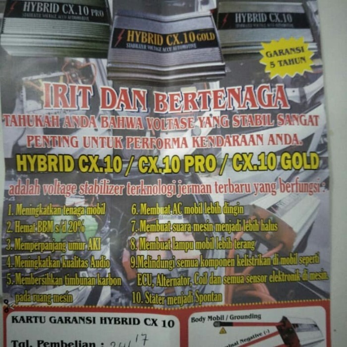(Allthebest) HYBRID CX.10 GOLD ANTI AIR