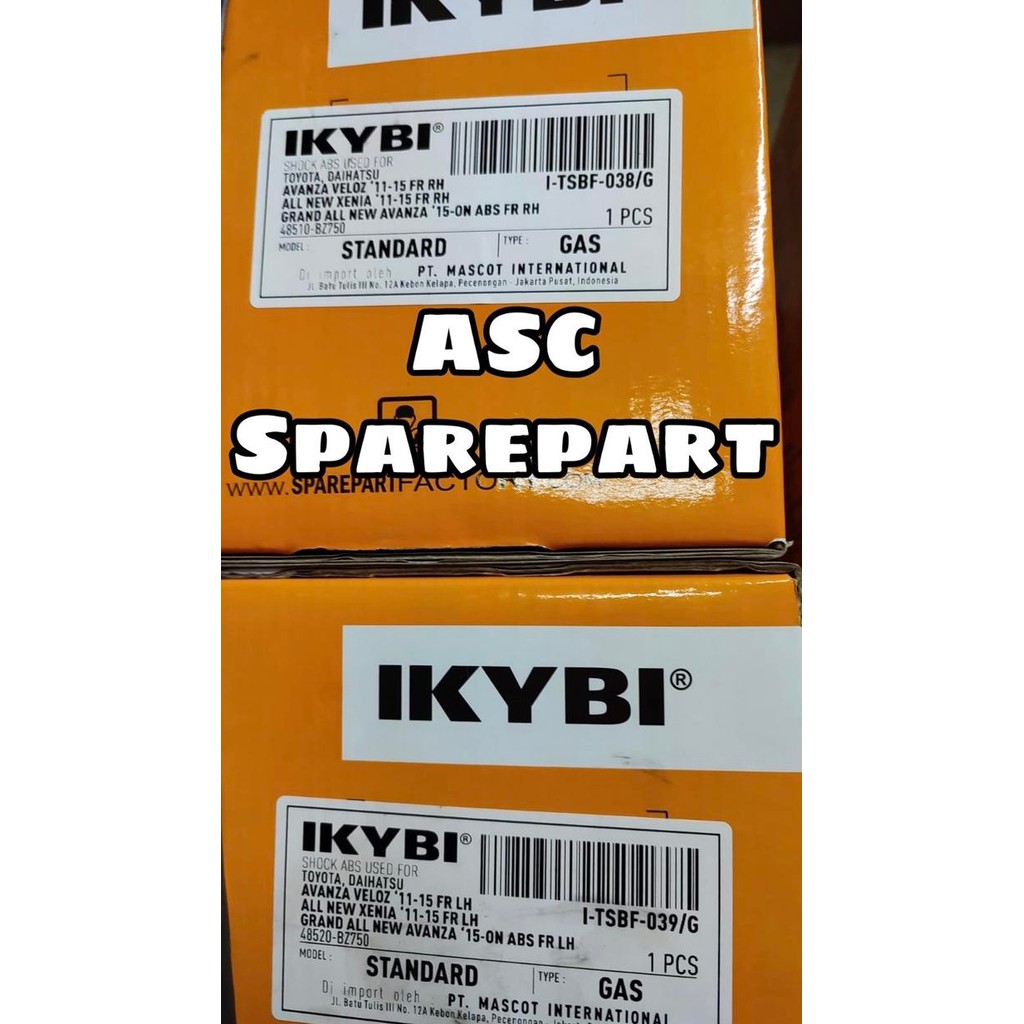 SHOCK BREAKER DEPAN NEW AVANZA - ORIGINAL IKYBI TERLARIS