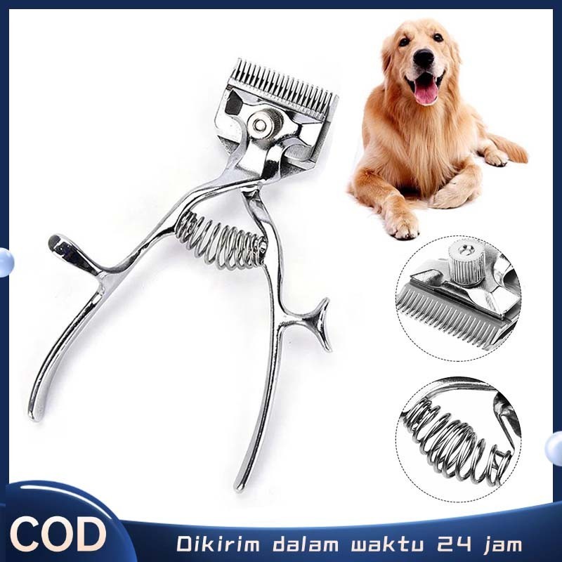 Gunting Rambut Manual Gunting Cukur Jadul Gunting Potong Rambut Manual Clipper Antik