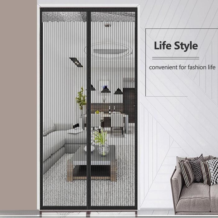 Tirai Magnet Anti Nyamuk 120X240Cm / 100X220Cm/ 90X210Cm