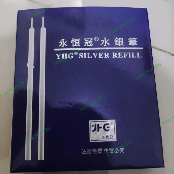 

Bentley - Yhg Pen Silver For Leather Refill Pulpen Silver Pola Kulit