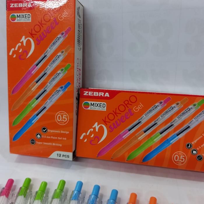 

Bentley - Pulpen Kokoro Sweet Gel/Zebra 0.5 (12Pcs)