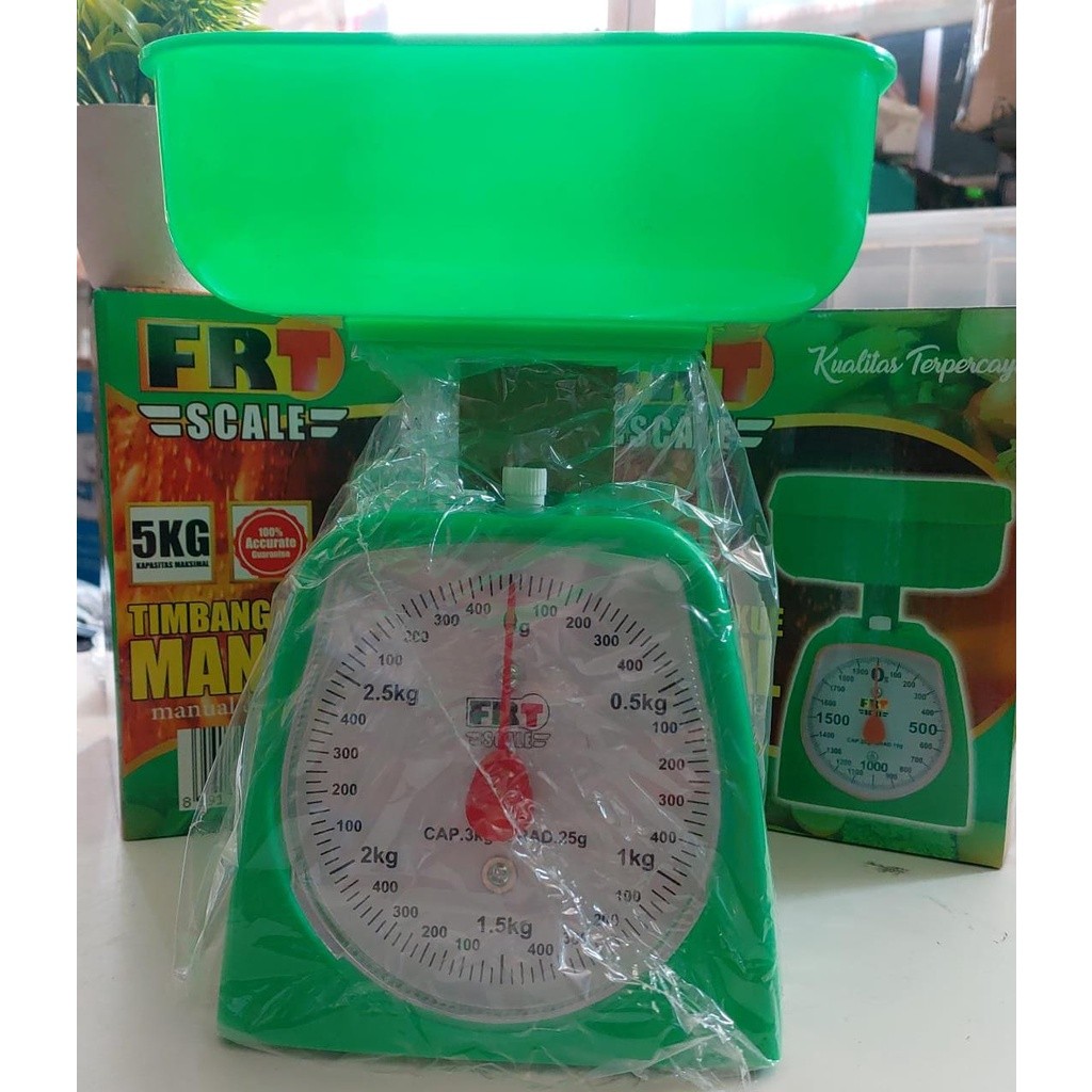 Retrorent Timbangan Kue Pvc 3Kg & 5Kg Frt & 5Kg Digital