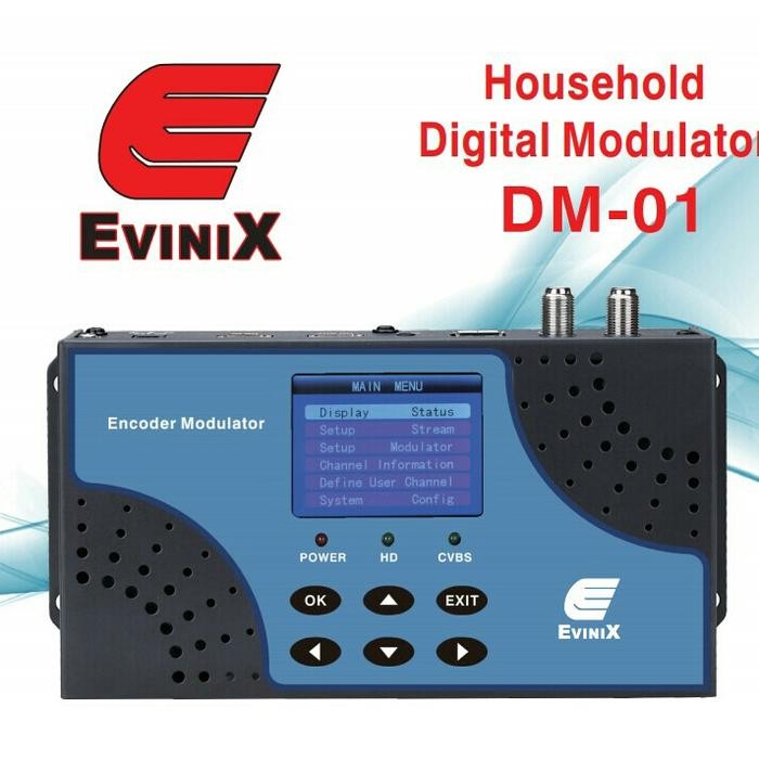 ENCODER MODULATOR DIGITAL EVINIX DM-01
