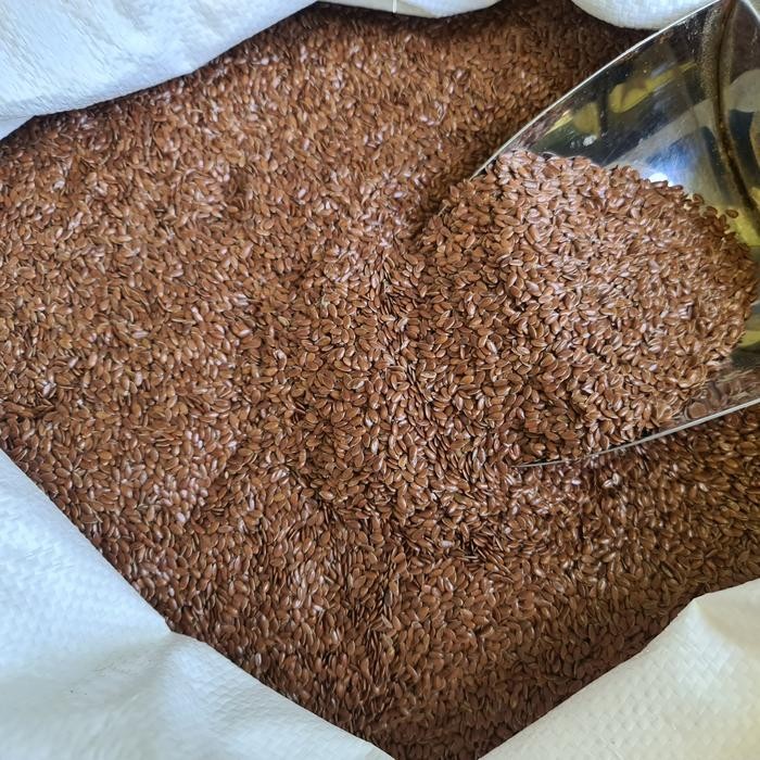 

TERMURAHH!! Brown Flaxseed Organic 500gr - Biji Rami Kualitas Bagus