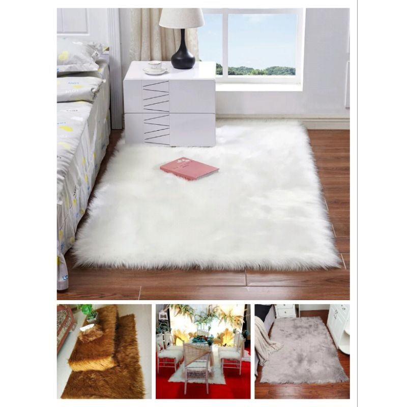 Eleganterra Kain Bulu Korea Meteran 100X150