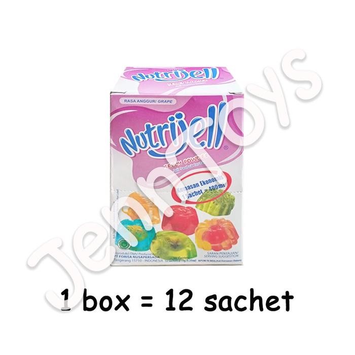 

JTTOP" NUTRIJEL BUBUK JELLY RASA BUAH PUDDING JELLY POWDER NUTRIJELL EKONOMIS