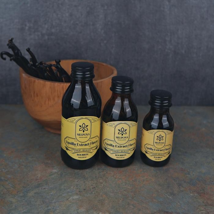 

JTTOP" MELPONA VANILLA EXTRACT FLAVOR NON ALCOHOL EKSTRAK VANILI HALAL