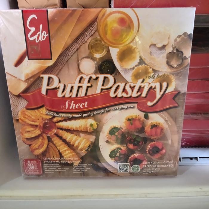 

JTTOP" PUFF PASTRY EDO 750GRAM