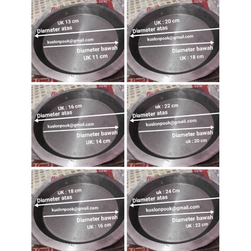 

Mamam_Asoy Loyang Martabak Manis L Loyang Martabak Bangka Terang Bulan Baja Hitam Tebel Asli 100%