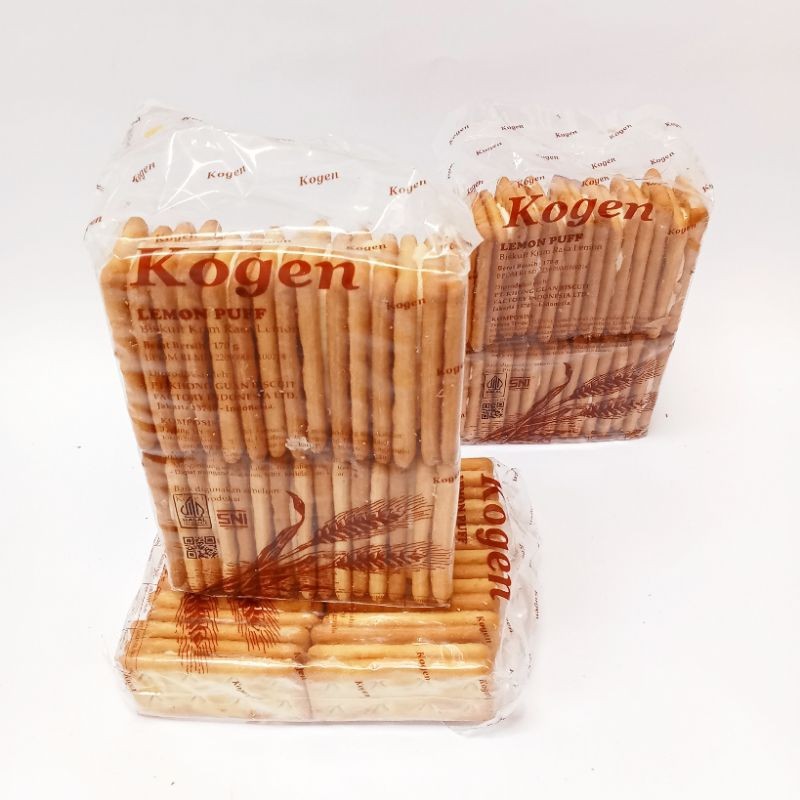 

Mamam_Asoy Biscuit Khong Guan Lemon Puff / 3 Pack