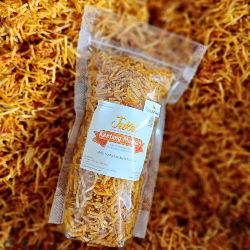 

Mamam_Asoy Kentang Mustofa Best Seller!! Tanpa Bahan Pengawet / Ijin P-Irt Dan Halal