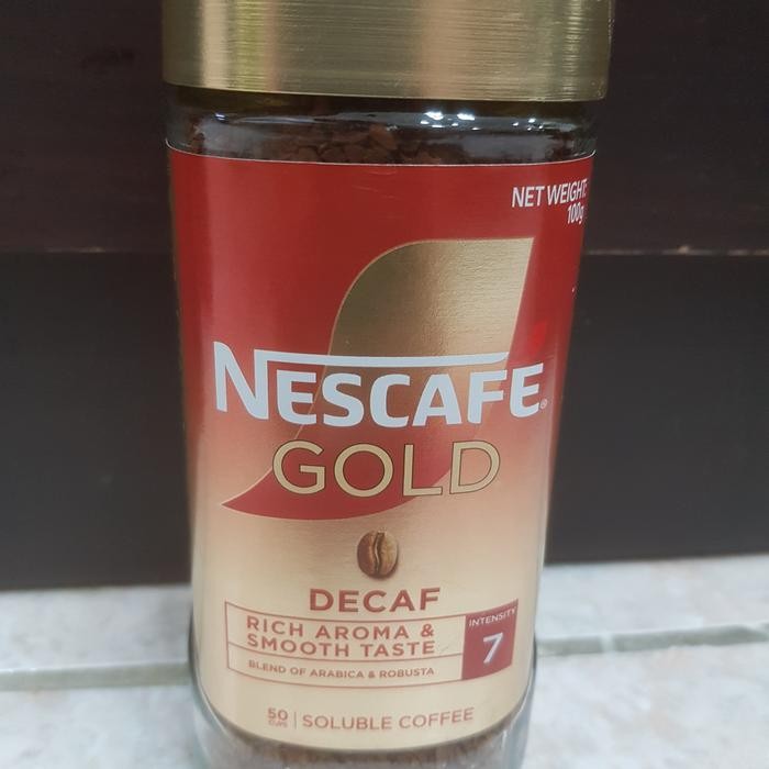 

NESCAFE GOLD DECAF 100 GRAM - IMPORT MALAYSIA