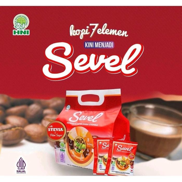 

COD Kopi Herbal Sevel 7 Elemen isi 20 Sachet Original Coffee