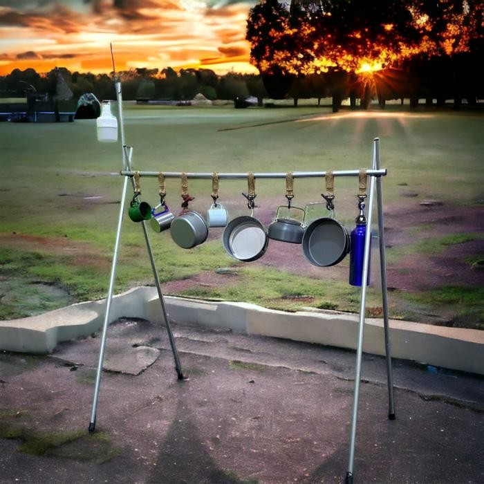 Hanging rak Camping outdoor portable