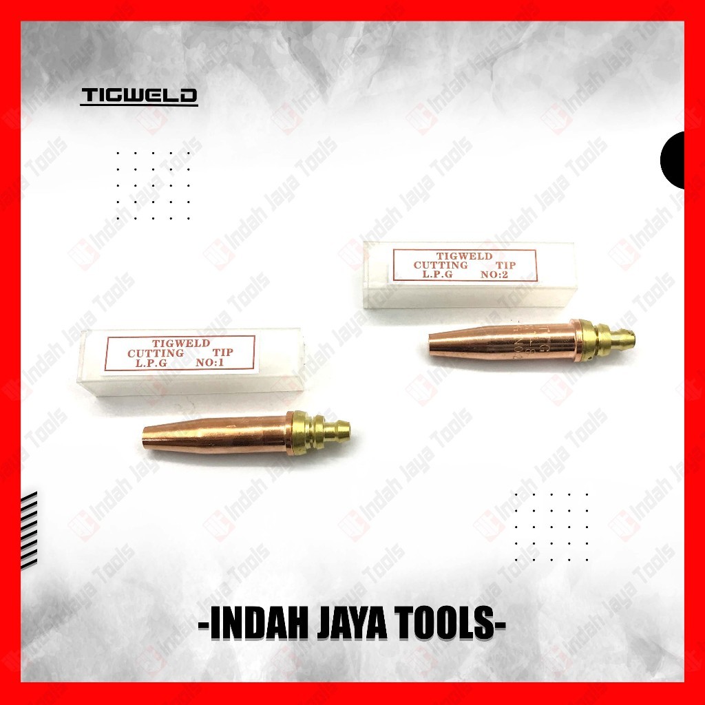 TIGWELD Cutting Tip Strong 8 - Mata Nozzle Blander Las Potong Gas LPG