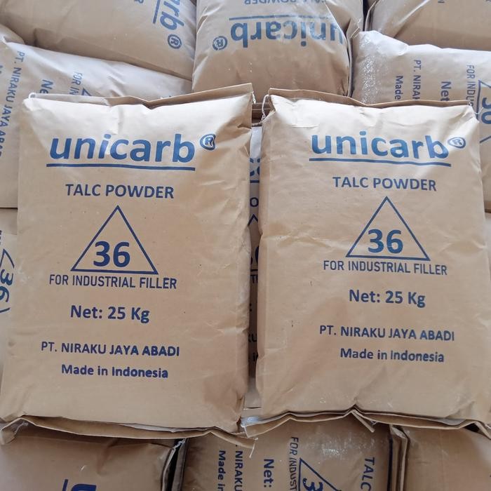 Talc UNICARB (25Kg/sak) Substitusi talc liaoning dan talc haichen