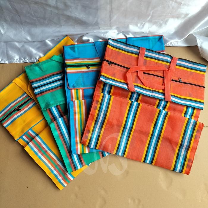 PREMIUM JB TAS BELANJA BAHAN NILON ADA RESLETING