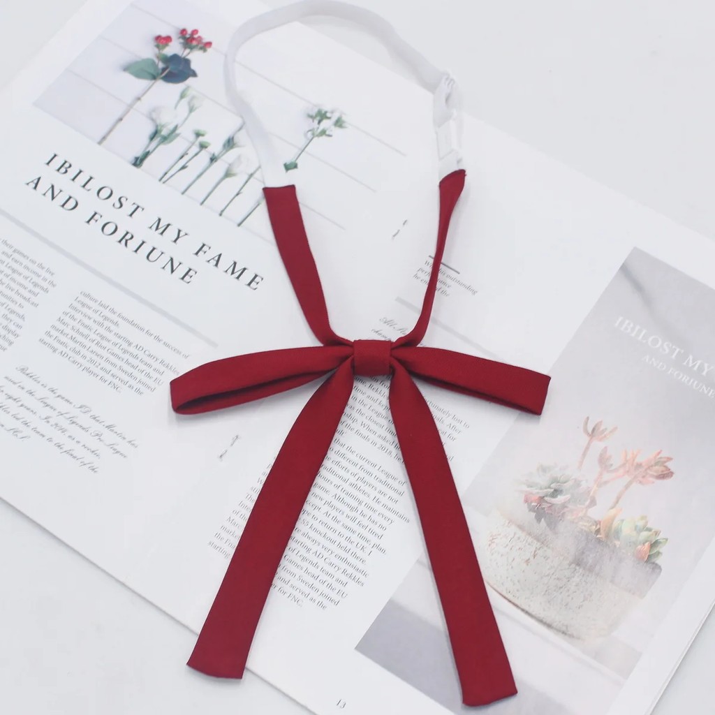 Bow Tie Ladies Fashion Japanese Jk Style Girls School Uniform Bow Tie For Girls Korean Cosplay Women