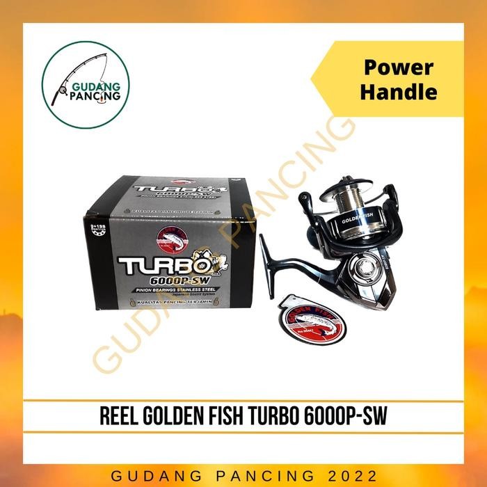 Reel Pancing Golden Fish Turbo 2000P-Sw 3000P-Sw 6000P-Sw
