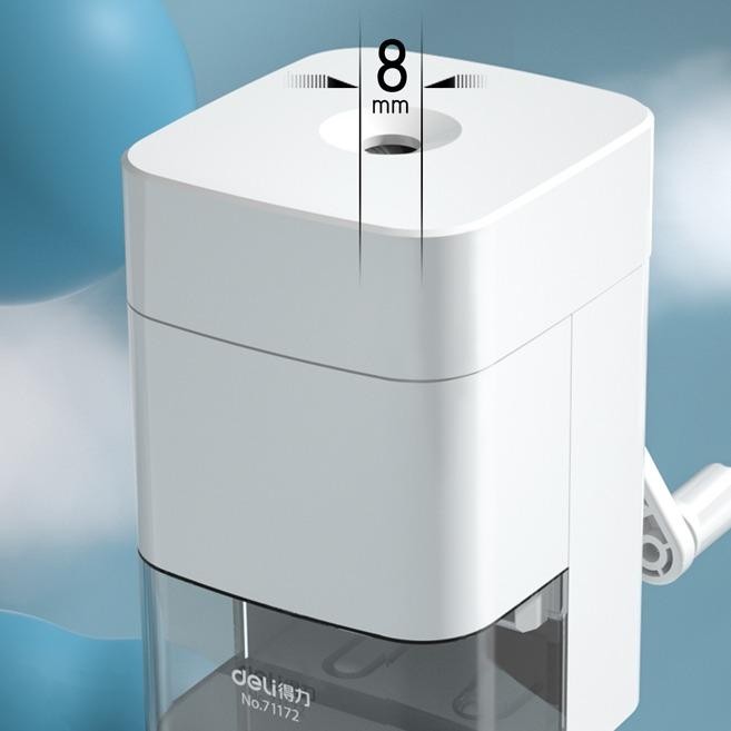 

Bricks - Deli Rautan Pensil Putar / Rotary Pencil Sharpener Light Grey 71172 Alat Stationery