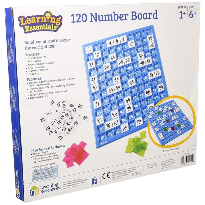 

Bricks - 120 Number Board