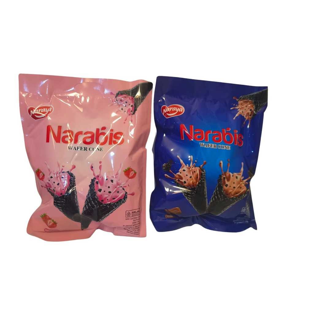 

Desyallshop Naraya Narabis Wafer Cone Strawberry Chocolate 220G