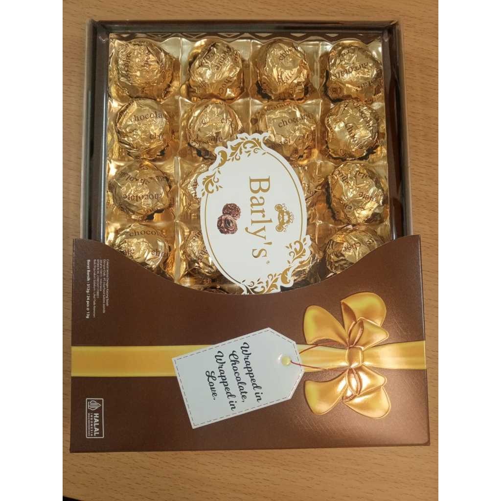 

Andrianbijaksana BarlyS Hazelnut Wafer Ball Chocolate Baryls Cokelat Kado Coklat Hadiah Ultah