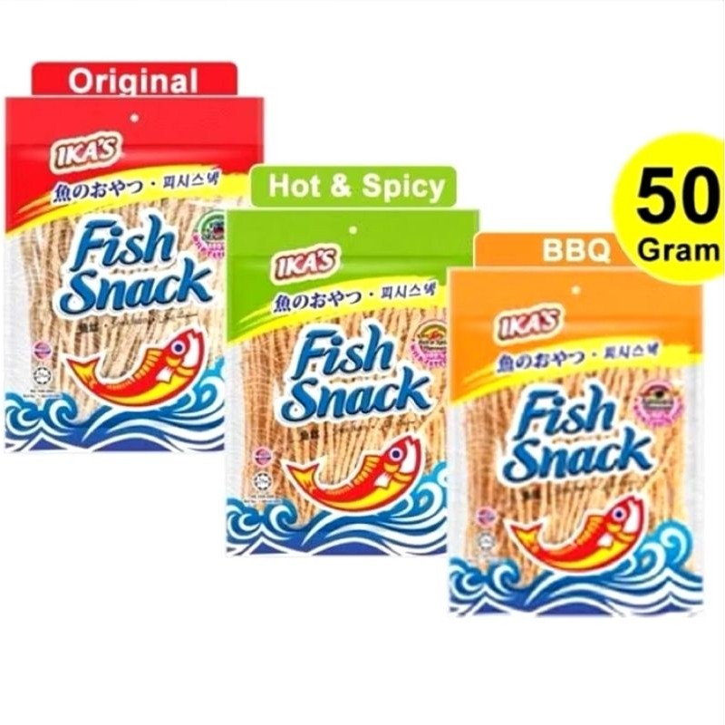 

Andrianbijaksana Ikas Fish Snack/Snek Ikan Juhi Import Malaysia 55Gr