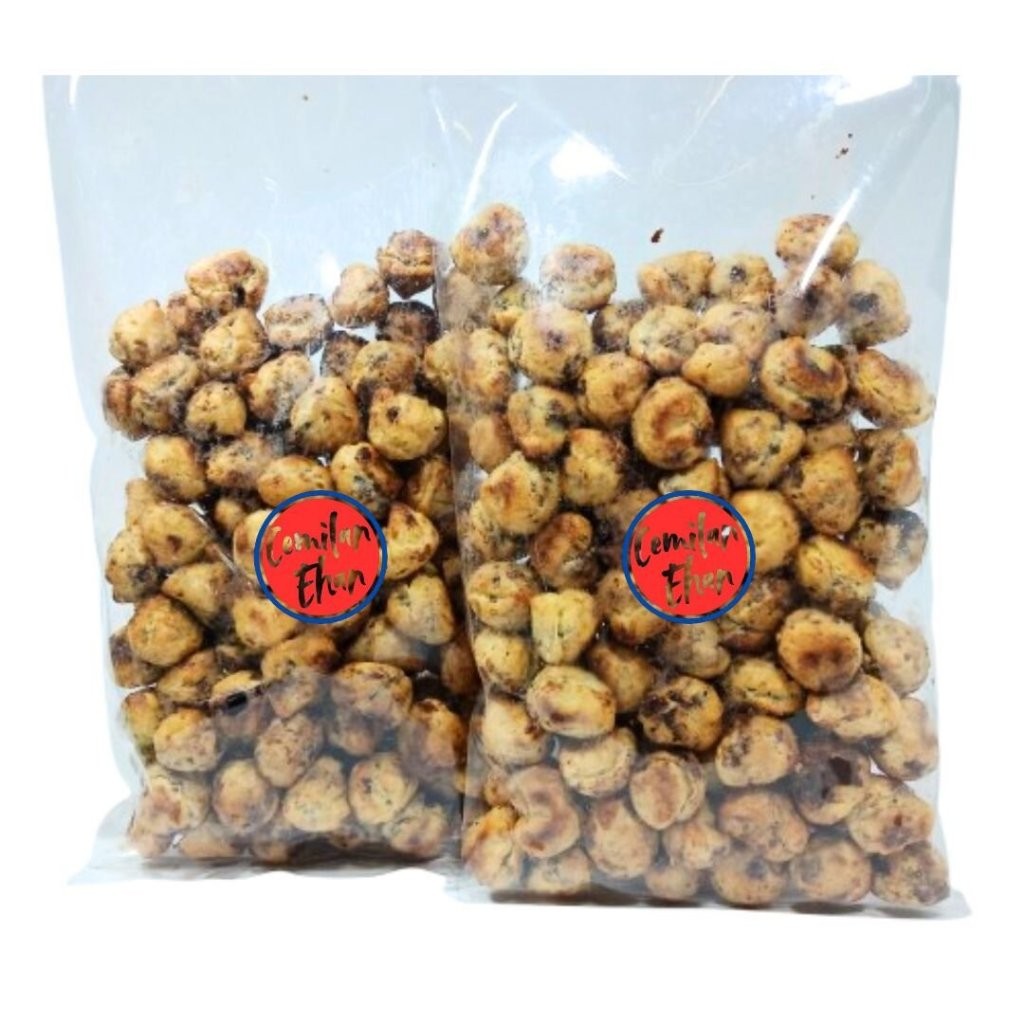 

Andrianbijaksana Soes Coklat Cokelat - 250Gr Halal Kue Sus Kering Isi Soes Coklat Lumer