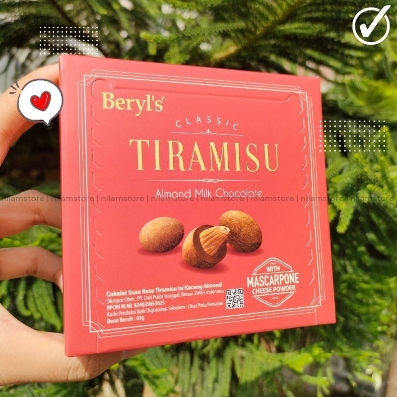 

Andrianbijaksana Coklat Beryl'S Beryls Coklat Tiramisu 65G Malaysia Coklat Beryl'S Tiramisu 65G Isi