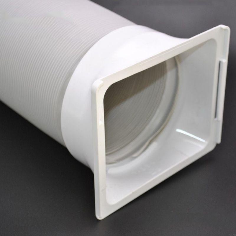85AD 15cm Square Portable Air Conditioning Body Exhaust Duct Pipe Connector Conditioner Parts Easy I