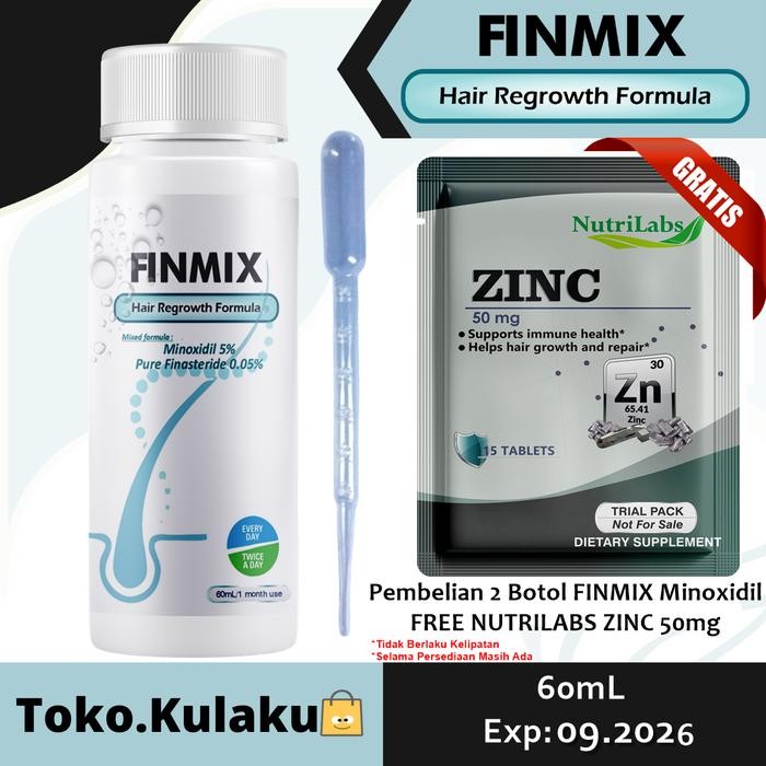 FINMIX MINOXIDIL Penumbuh Rambut 100% Original best seller