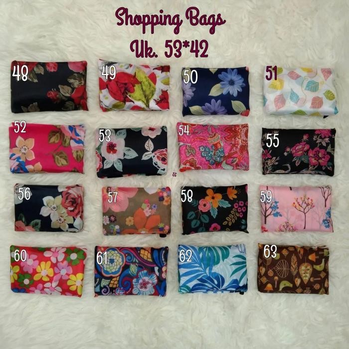 PREMIUM KANTONG TAS BELANJA LIPAT / SHOPPING BAG WATERPROOF