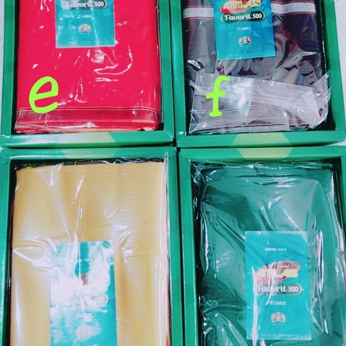 Sarung ATLAS Kain Sarung ATLAS Tenun Motif Kotak