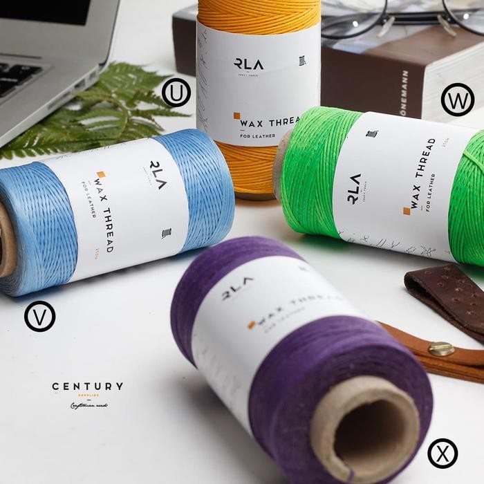 Wax Leather Thread 1mm / Benang Kulit / Leather Tool / Waxed / Tools