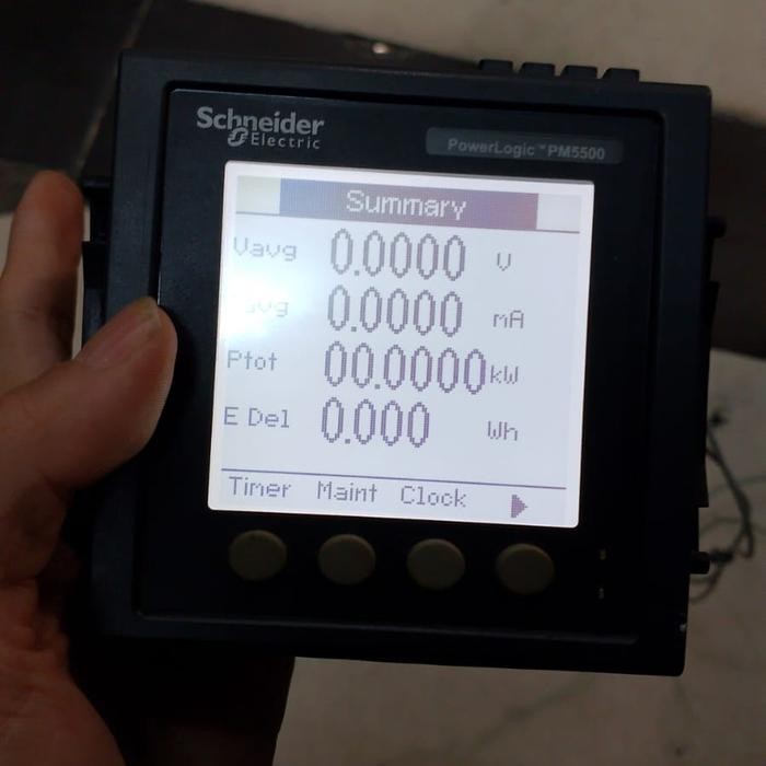 Metsepm 5500 Power Meter Pm5500 Pm5560 Schneider