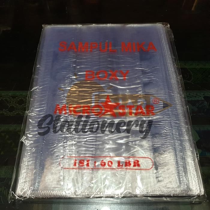 

Sampul Mika Kaku Boxy Microstar 1Pak Isi 60Pc #Gratisongkir