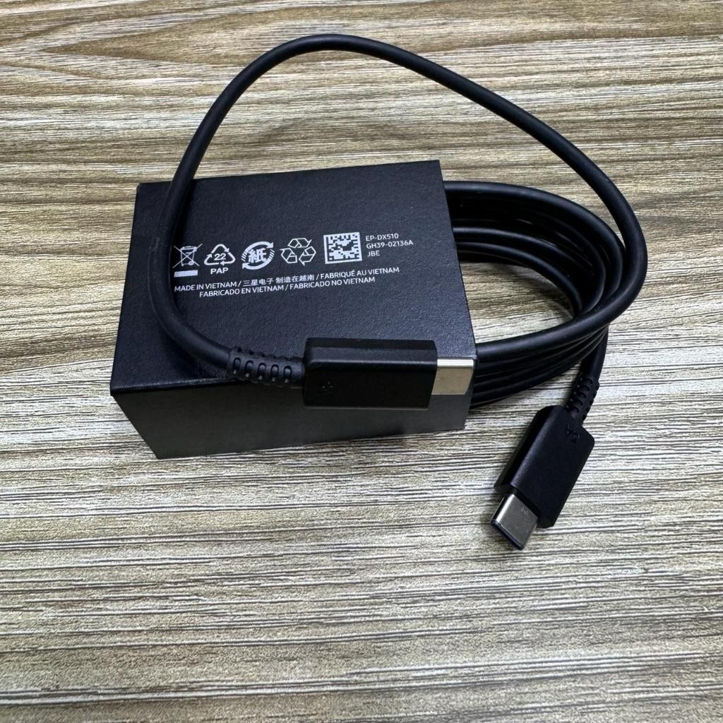 KABEL DATA SAMSUNG TIPE C TO C 5A FAST CHARGING 1.8 METER TYPE C