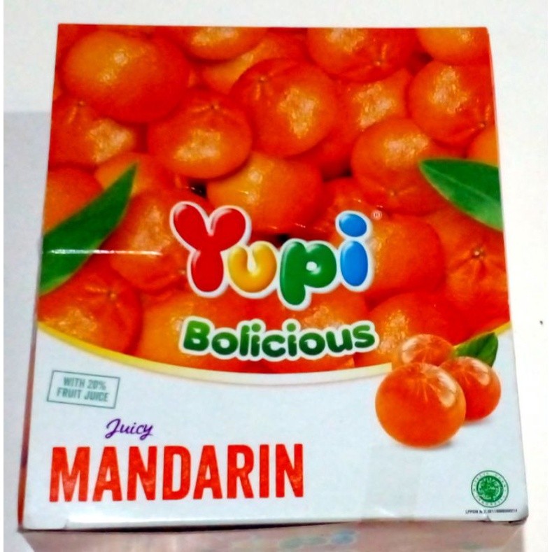 

YUPI BOLICIOUS JUICY MANDARIN 1 BOX