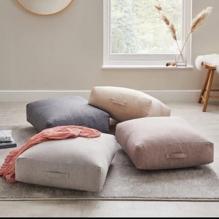 bantal duduk lesehan besar 45x45 Doble sarung