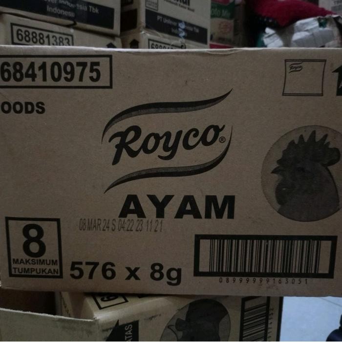 

Sale terbaru promo ROYKO AYAM 48renceng 1dus Kaldu Soup Masakan Instan Kuah Msg Ready