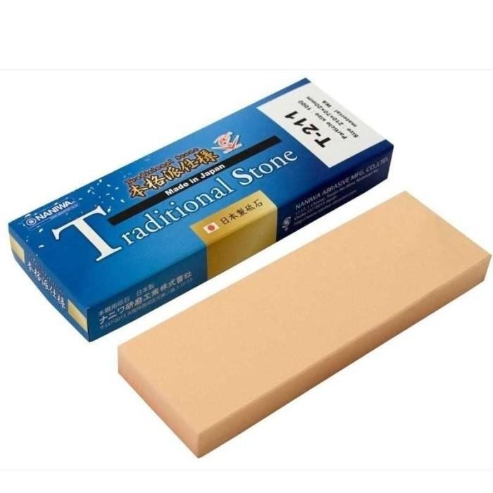 Whetstone/Batu Asah - Naniwa Traditional Stone T-215 Grit 1500