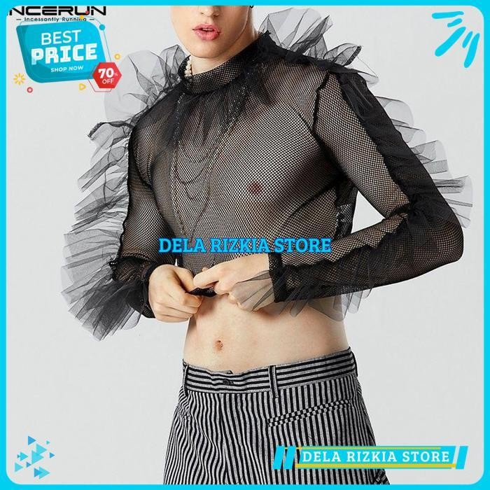 KAOS JARING PRIA DENGAN RUMBAI-RUMBAI / KAOS JARING PRIA DENGAN RUMBAI-RUMBAI PRODUK TERBAIK