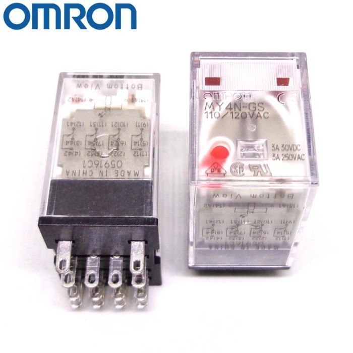 Relay Omron My4N-Gs 110Vac Original