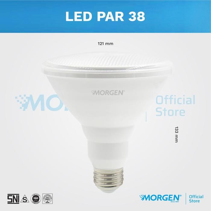 Lampu LED Morgen PAR38 15W E27 lampu sorot par38 15watt 15watt